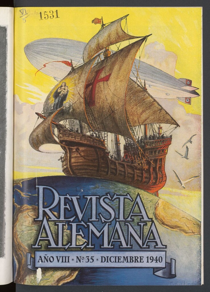 Miniatura de Revista alemana de diciembre de 1940. Nº 35