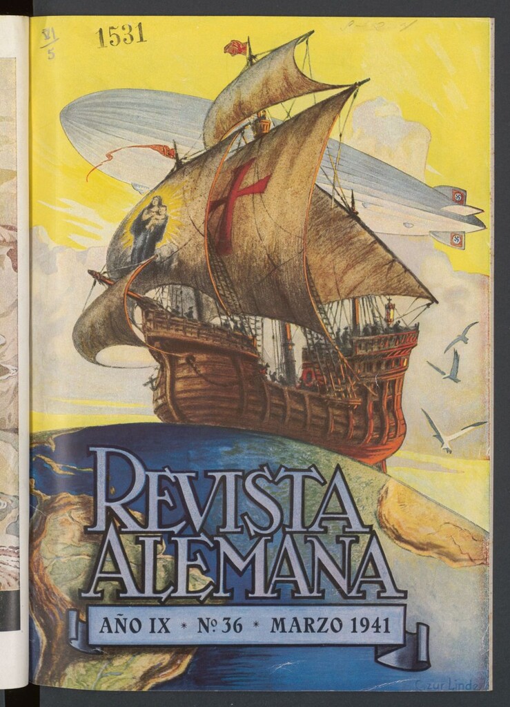 Miniatura de Revista alemana de marzo de 1941. Nº 36