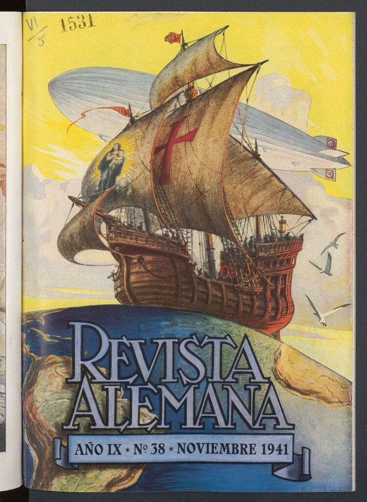 Miniatura de Revista alemana de noviembre de 1941. N º 38