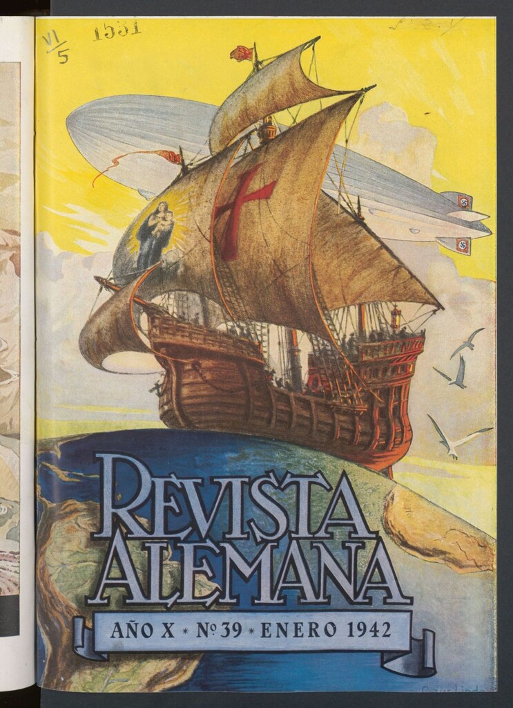 Miniatura de Revista alemana de enero de 1942. Nº 39
