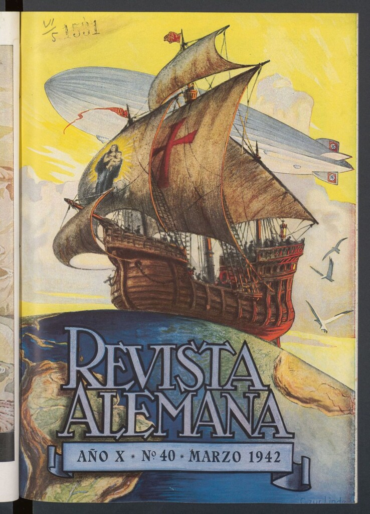 Miniatura de Revista alemana de marzo de 1942. Nº 40