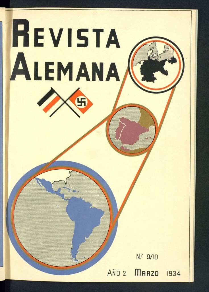 Miniatura de Revista alemana de marzo de 1934. Nº 9/10