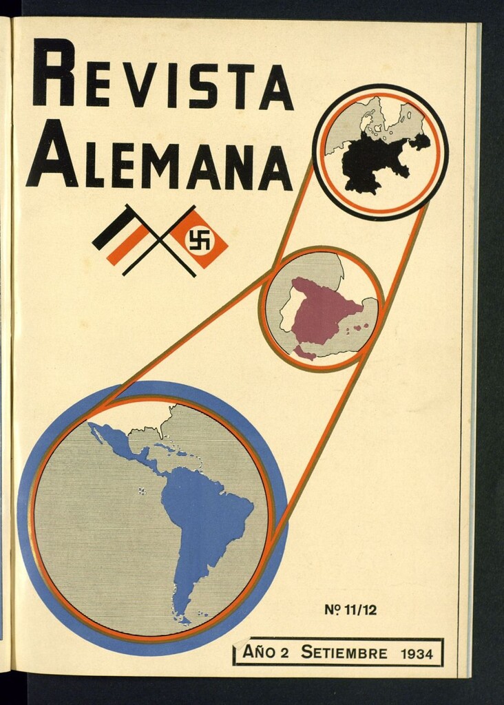 Miniatura de Revista alemana de septiembre de 1934. Nº 11/12