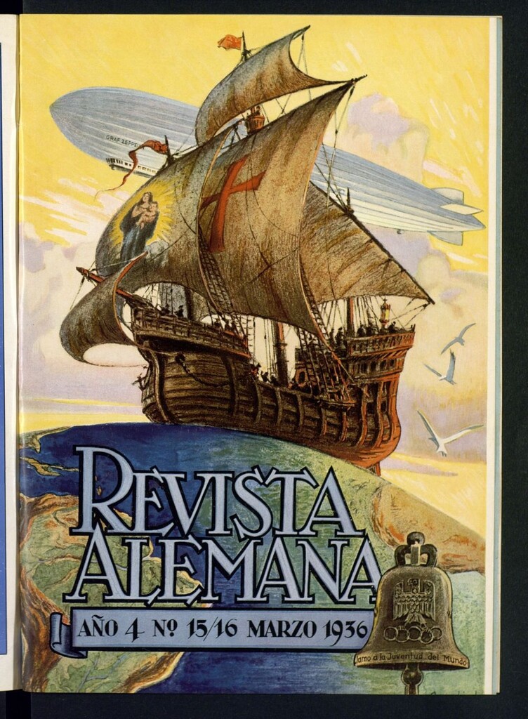 Miniatura de Revista alemana de marzo de 1936. Nº 14/15