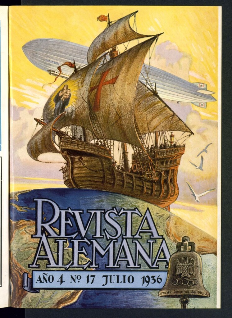 Miniatura de Revista alemana de julio de 1936. nº 17