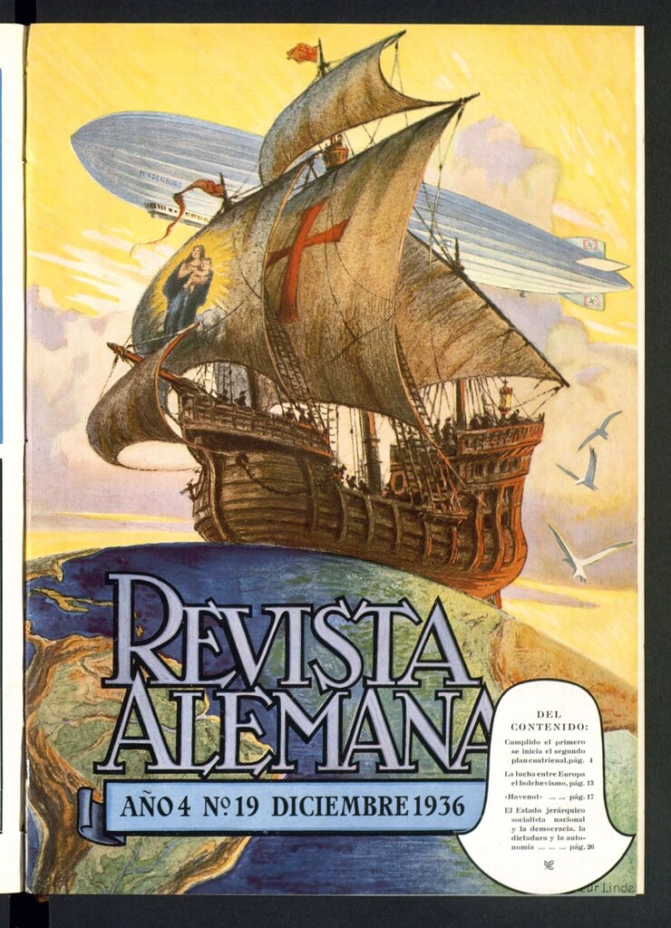 Miniatura de Revista alemana de diciembre de 1936