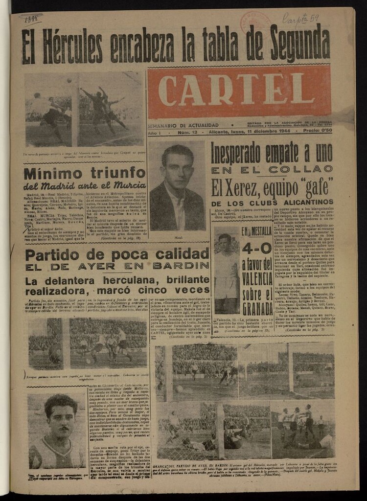 Miniatura de Cartel: Semanario de Actualidad