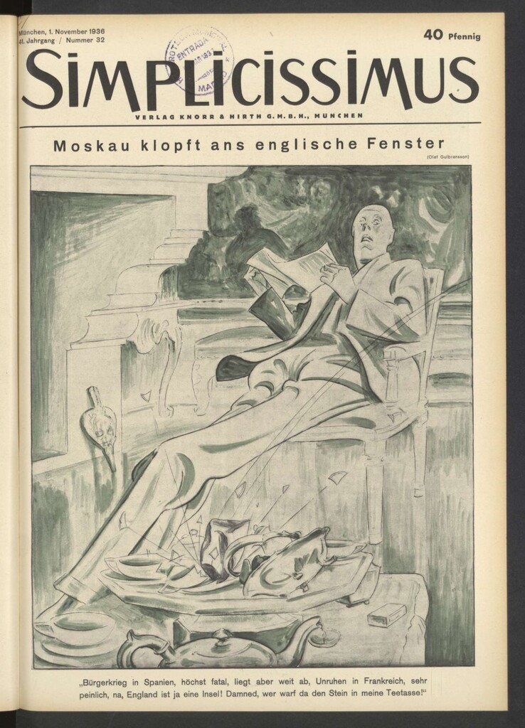 Miniatura de Simplicissimus. 1, November 1936