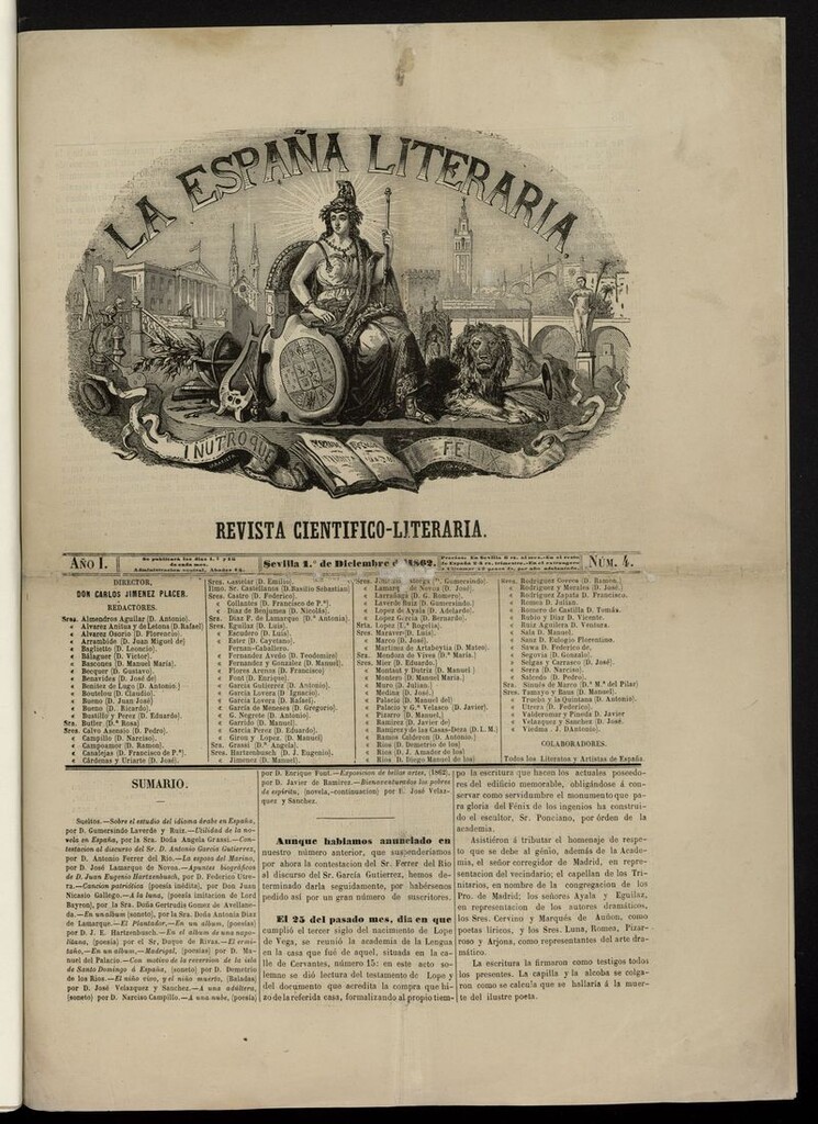 Miniatura de La España Literaria