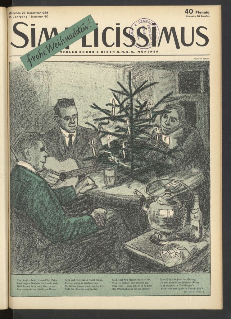 Miniatura de Simplicissimus. 27, Dezember 1936