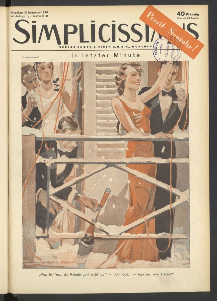 Miniatura de Simplicissimus. 31, Dezember 1936