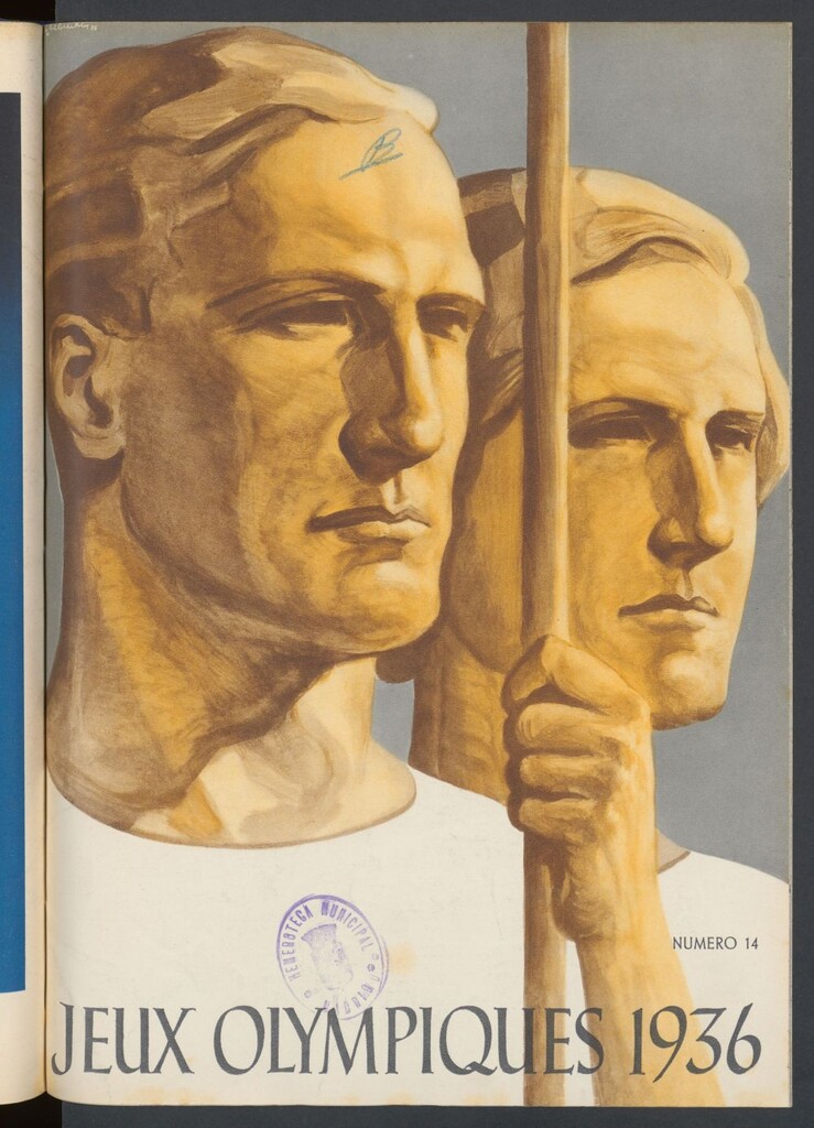 Miniatura de Jeux olympiques 1936 : organe officiel de la 11e Olympiade á Berlin en 1936, nº 14