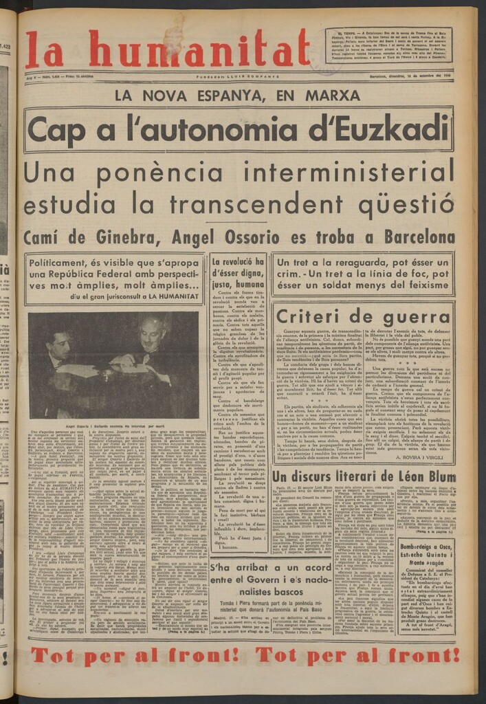 Miniatura de La Humanitat del 18 de septiembre de 1936