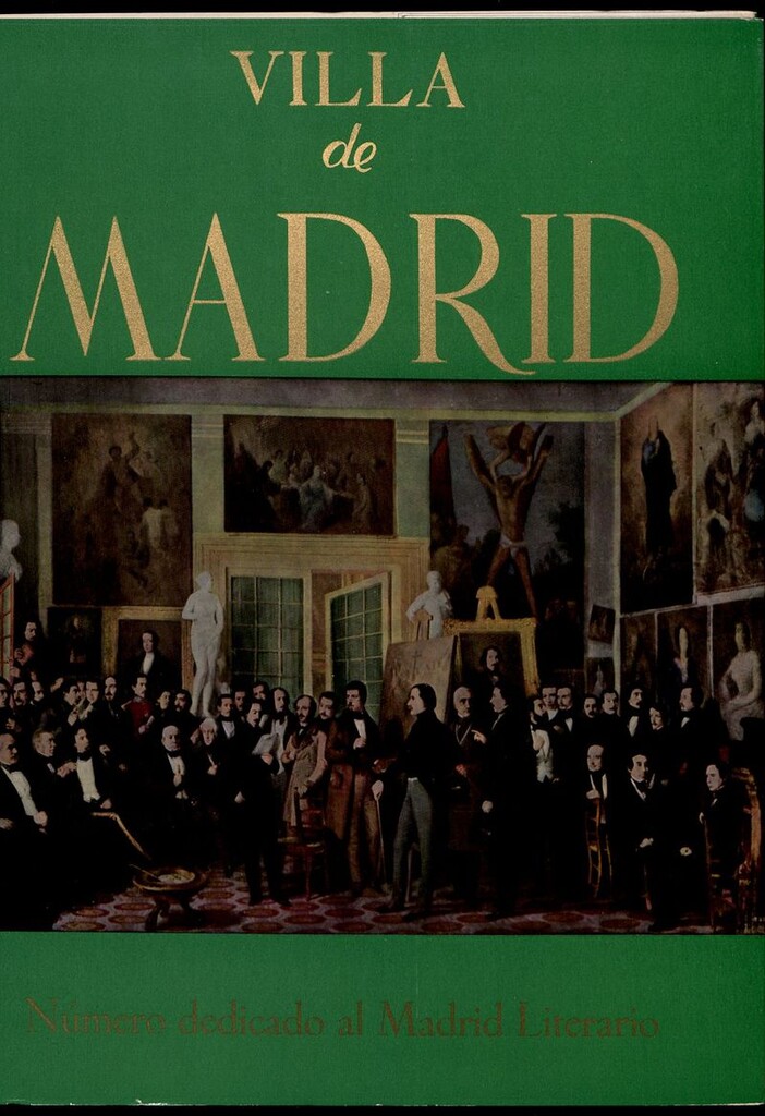 Miniatura de Villa de Madrid: revista del Excmo. Ayuntamiento (Año III. Núm. 12)