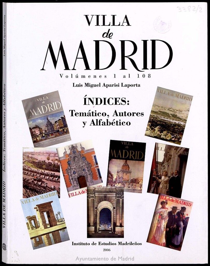 Miniatura de Villa de Madrid. (ÍNDICES)