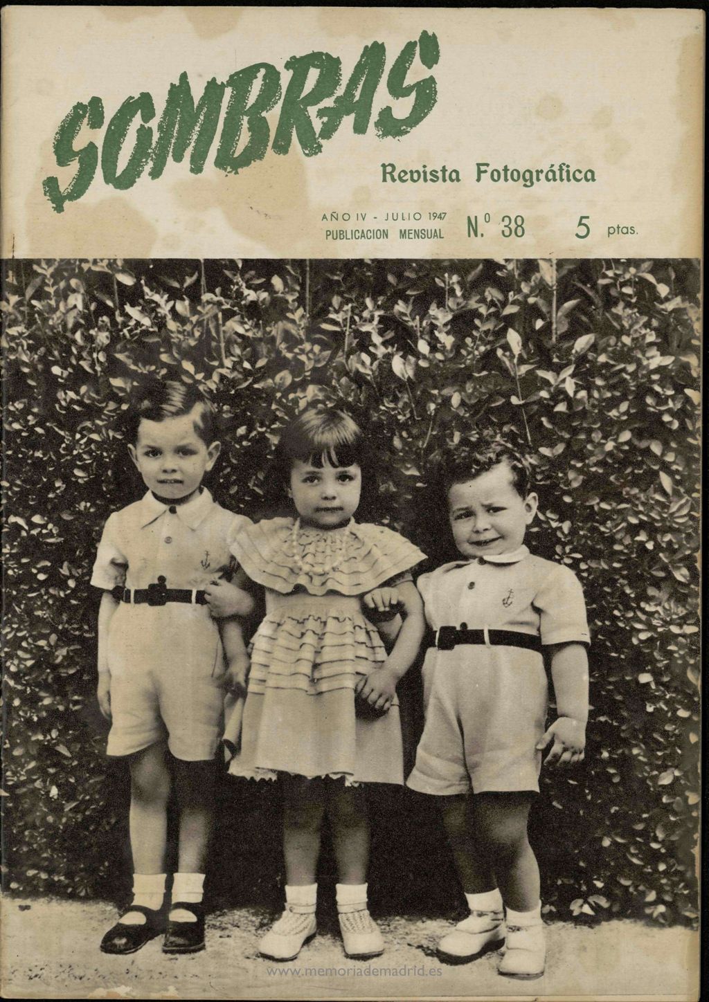 Miniatura de Sombras. Revista fotográfica, nº 38