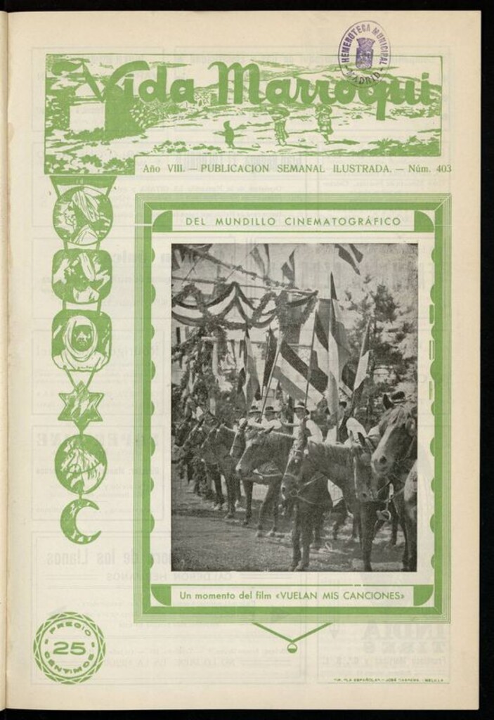 Miniatura de Vida Marroquí: revista semanal ilustrada del 20 de Enero de 1934