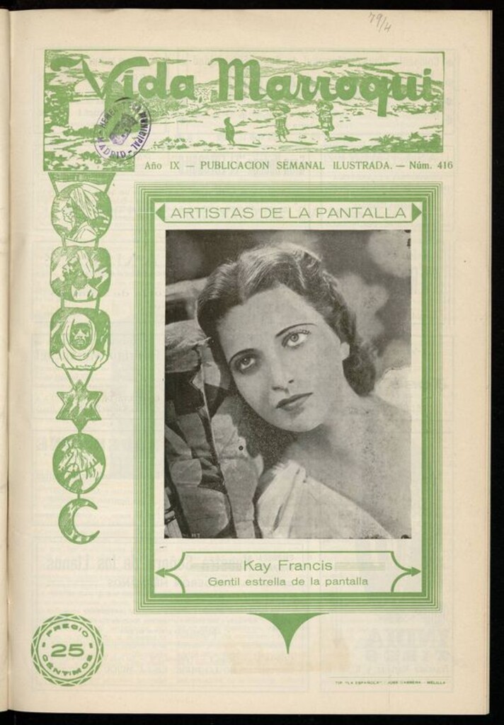 Miniatura de Vida Marroquí: revista semanal ilustrada del 27 de Mayo de 1934