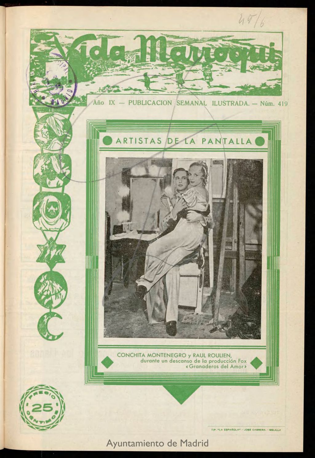 Miniatura de Vida Marroquí: revista semanal ilustrada del 19 de Julio de 1934