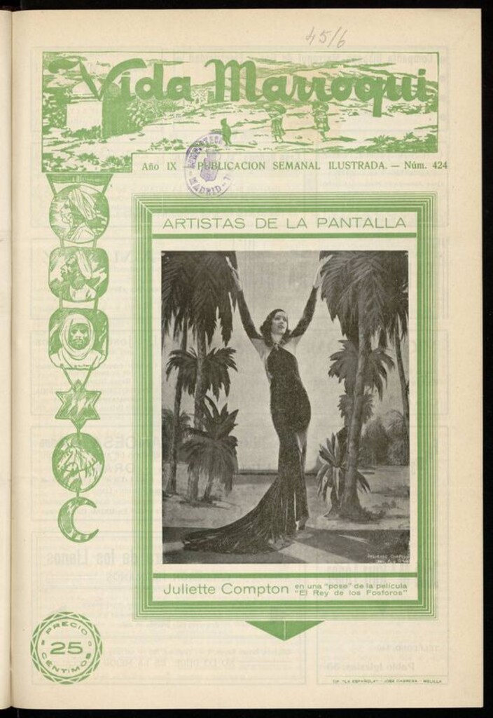Miniatura de Vida Marroquí: revista semanal ilustrada del 16 de Agosto de 1934