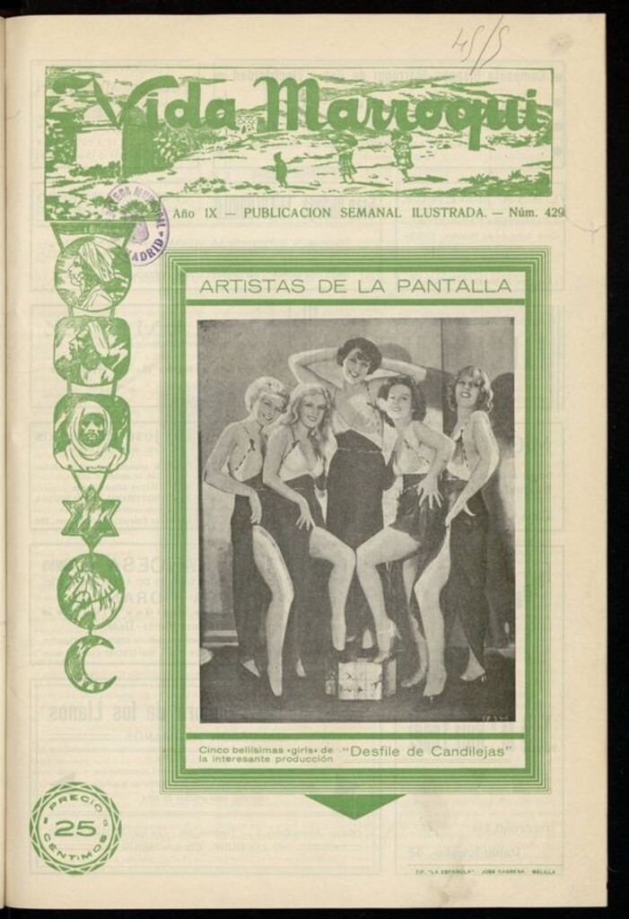 Miniatura de Vida Marroquí: revista semanal ilustrada del 30 de Septiembre de 1934