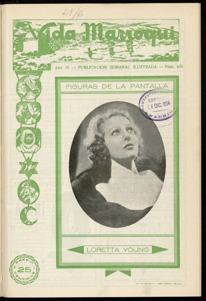 Miniatura de Vida Marroquí: revista semanal ilustrada del 2 de Diciembre de 1934