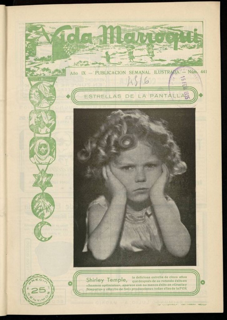 Miniatura de Vida Marroquí: revista semanal ilustrada del 10 de Febrero de 1935