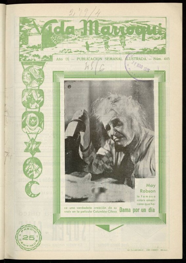 Miniatura de Vida Marroquí: revista semanal ilustrada del 21 de Marzo de 1935