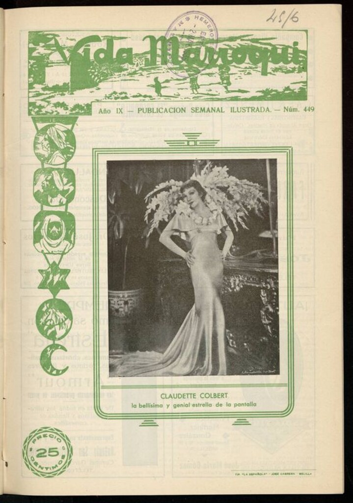 Miniatura de Vida Marroquí: revista semanal ilustrada del 25 de Abril de 1935