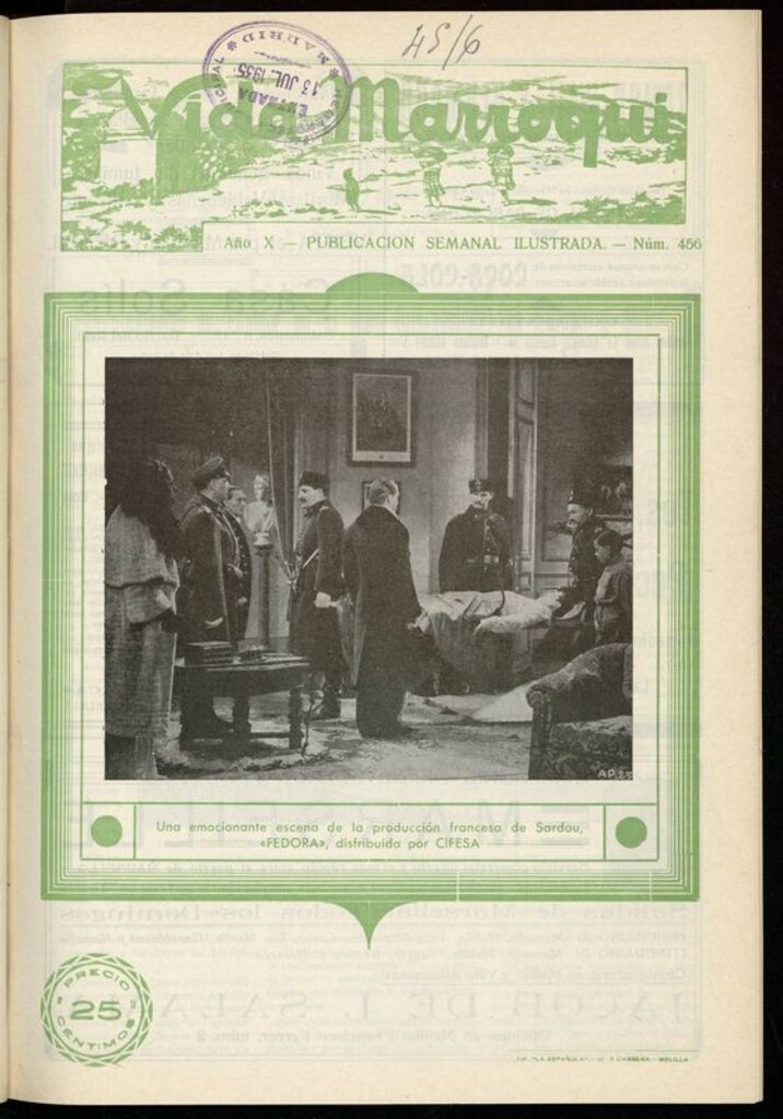 Miniatura de Vida Marroquí: revista semanal ilustrada del 7 de Julio de 1935