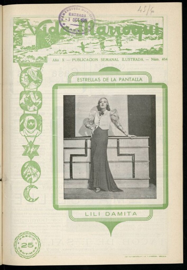 Miniatura de Vida Marroquí: revista semanal ilustrada del 29 de Septiembre de 1935