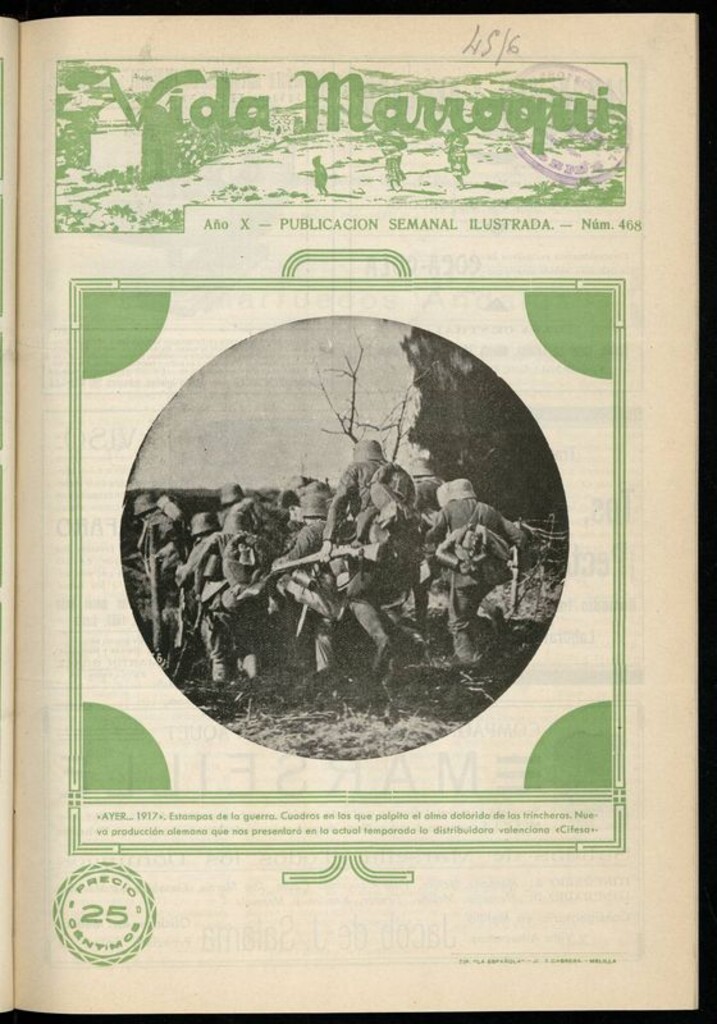 Miniatura de Vida Marroquí: revista semanal ilustrada del 3 de Noviembre de 1935
