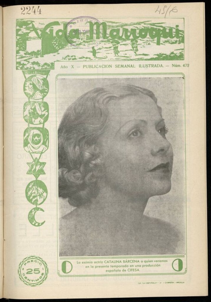 Miniatura de Vida Marroquí: revista semanal ilustrada del 12 de Diciembre de 1935