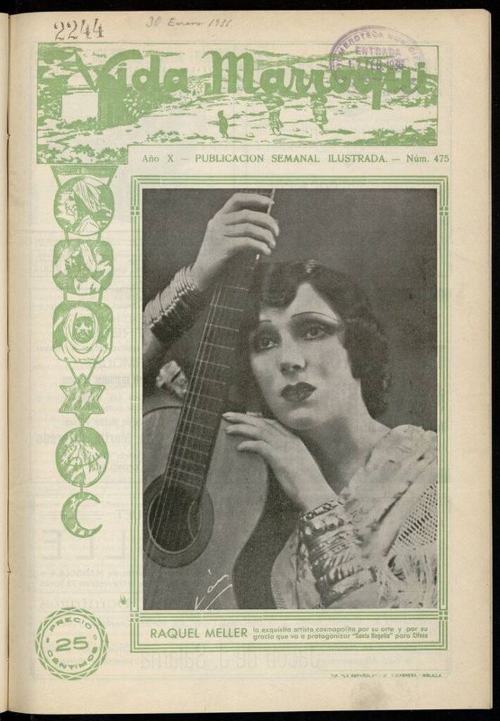 Miniatura de Vida Marroquí: revista semanal ilustrada del 30 de Enero de 1936