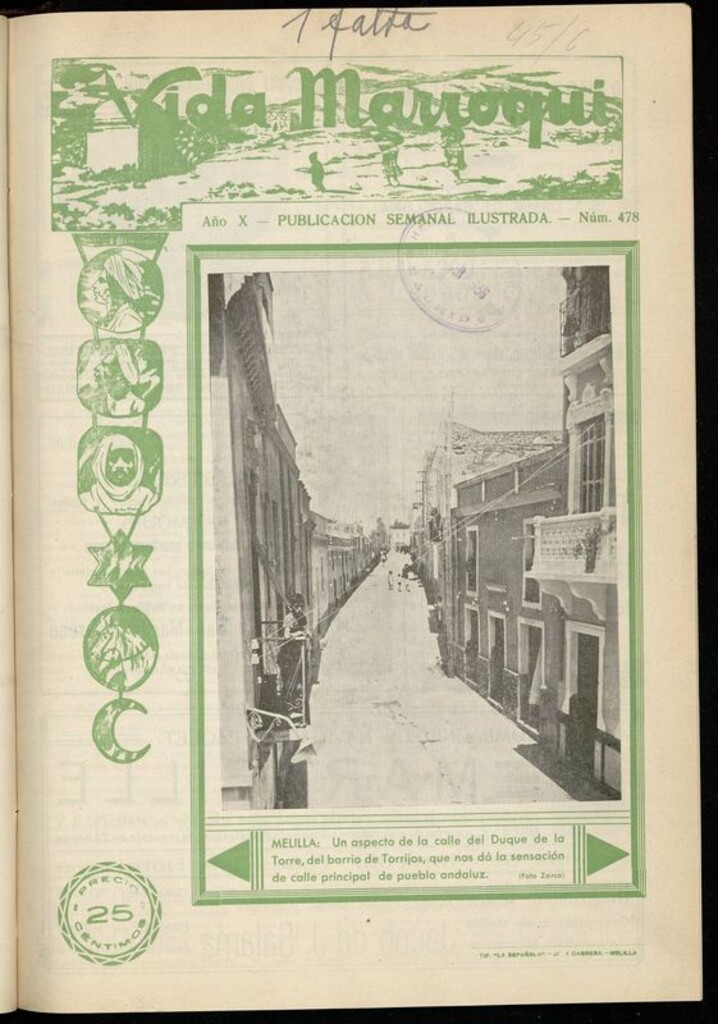 Miniatura de Vida Marroquí: revista semanal ilustrada del 1 de Marzo de 1936
