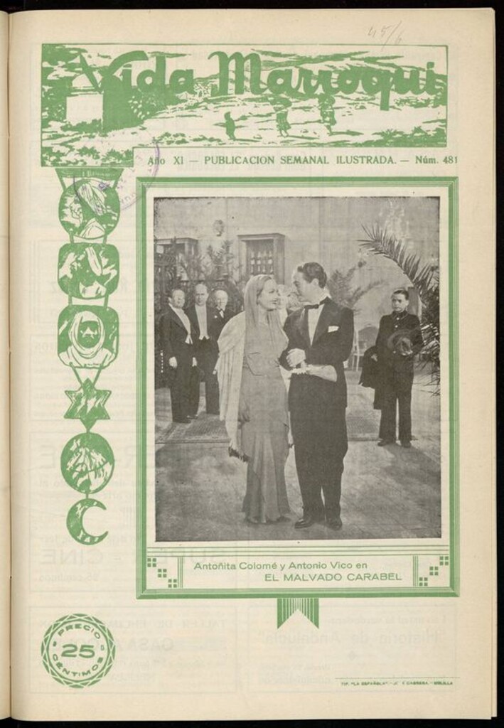 Miniatura de Vida Marroquí: revista semanal ilustrada del 31 de Marzo de 1936