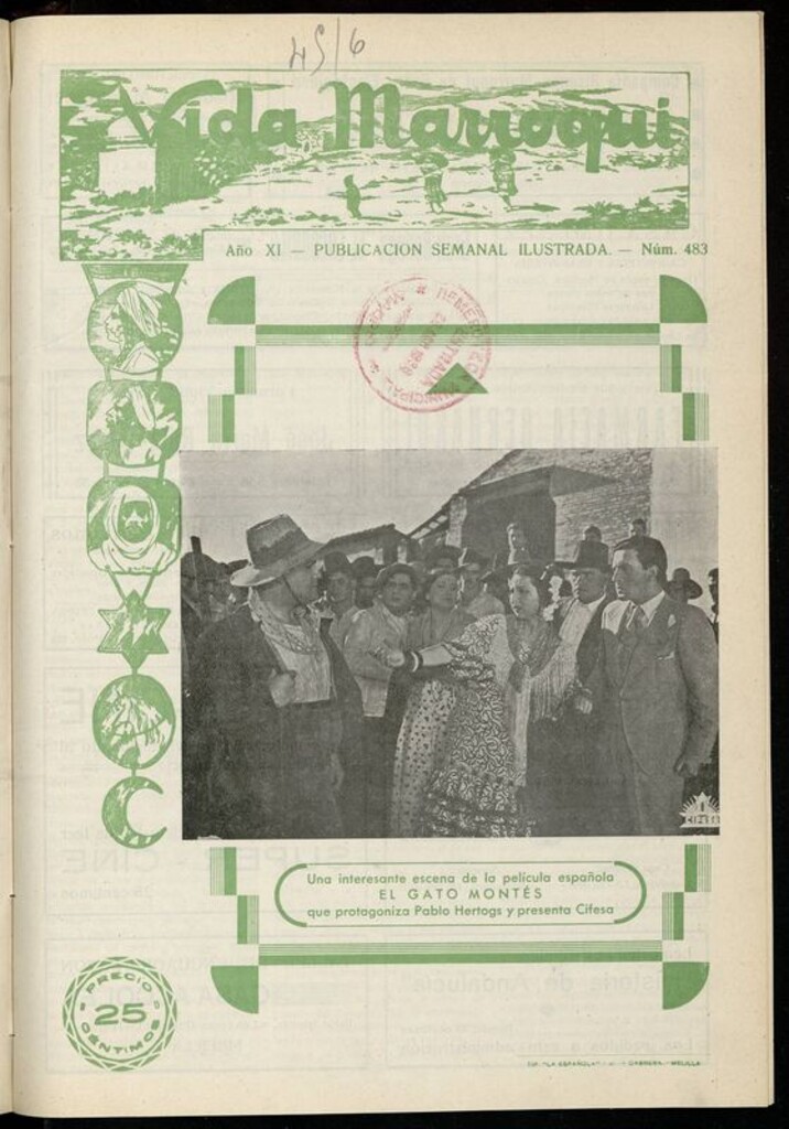 Miniatura de Vida Marroquí: revista semanal ilustrada del 26 de Abril de 1936