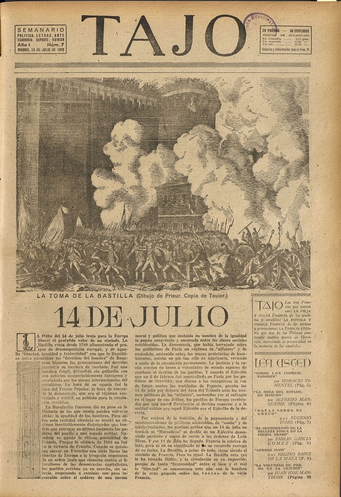 Miniatura de Tajo, 13 de julio de 1940