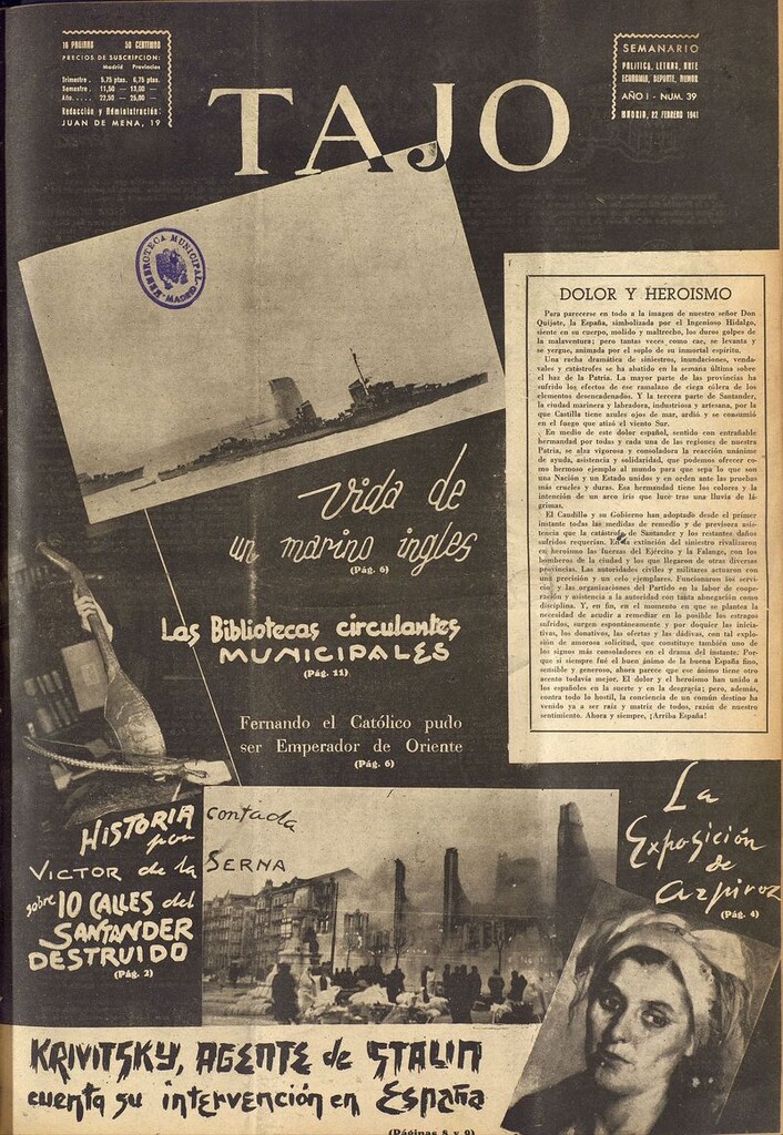 Miniatura de Tajo, 22 de febrero de 1941