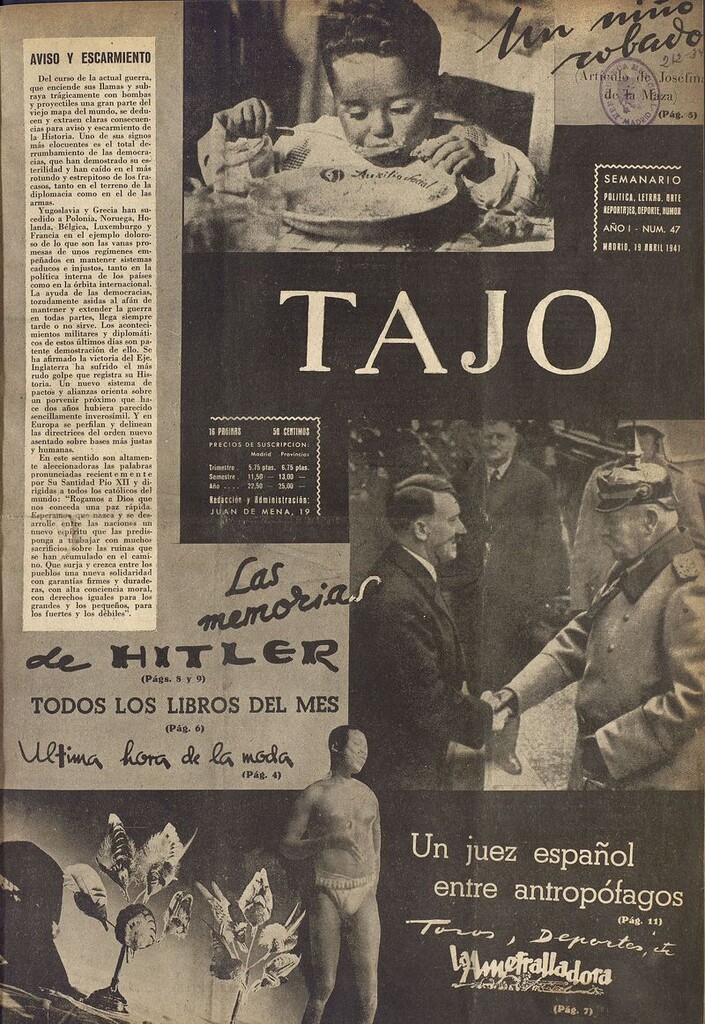 Miniatura de Tajo, 19 de abril de 1941