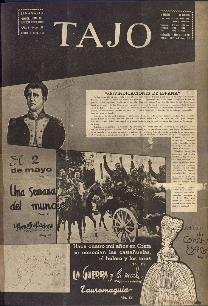 Miniatura de Tajo, 3 de mayo de 1941
