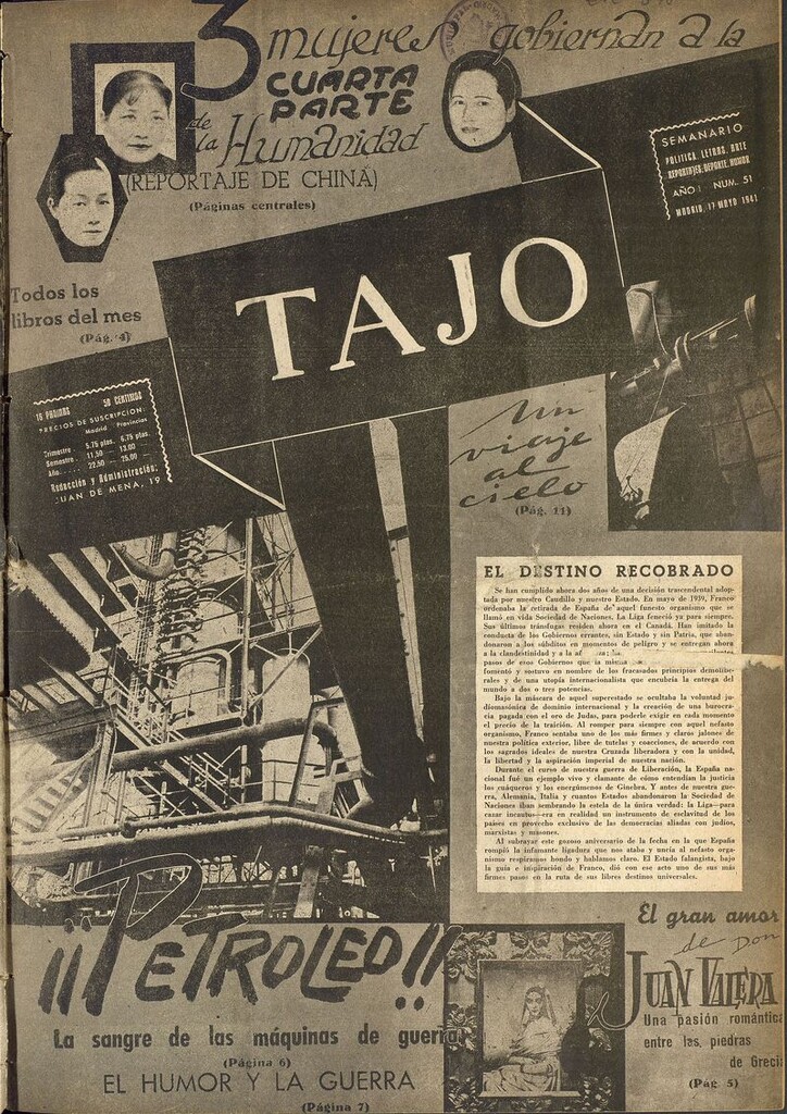 Miniatura de Tajo, 17 de mayo de 1941