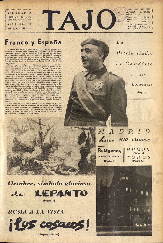 Miniatura de Tajo, 4 de octubre de 1941