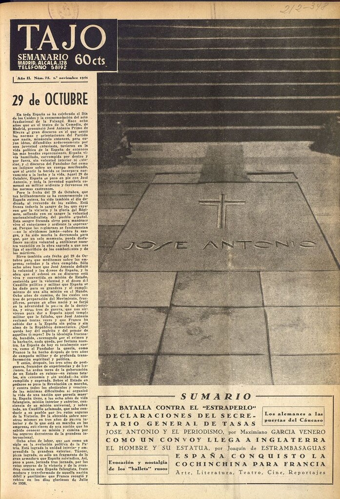 Miniatura de Tajo, 1 de noviembre de 1941