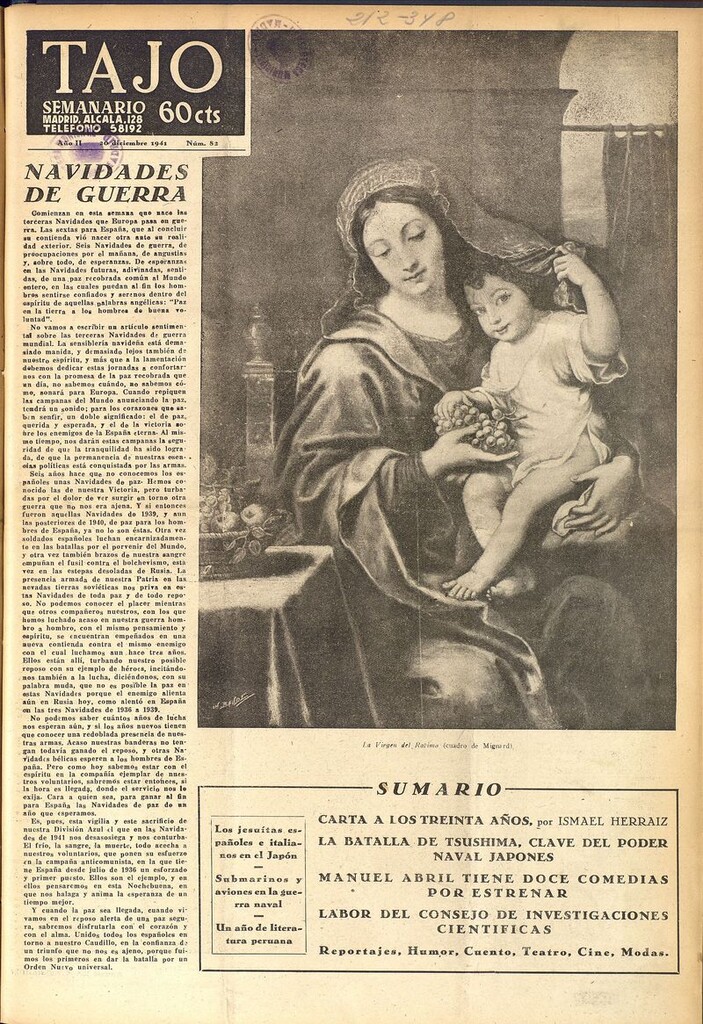 Miniatura de Tajo, 20 de diciembre de 1941