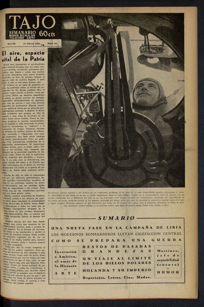 Miniatura de Tajo, 14 de febrero de 1942
