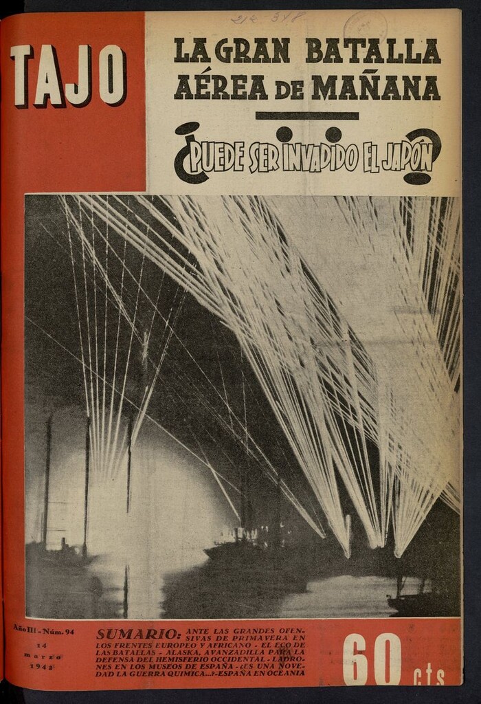 Miniatura de Tajo, 14 de marzo de 1942