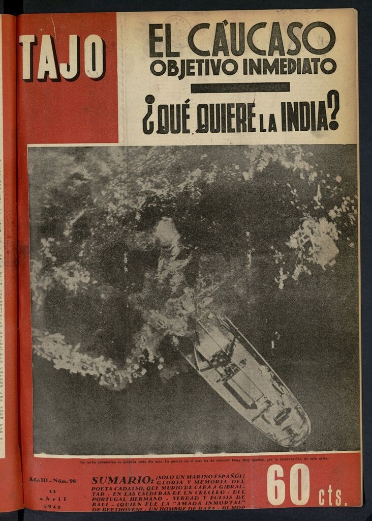 Miniatura de Tajo, 11 de abril de 1942