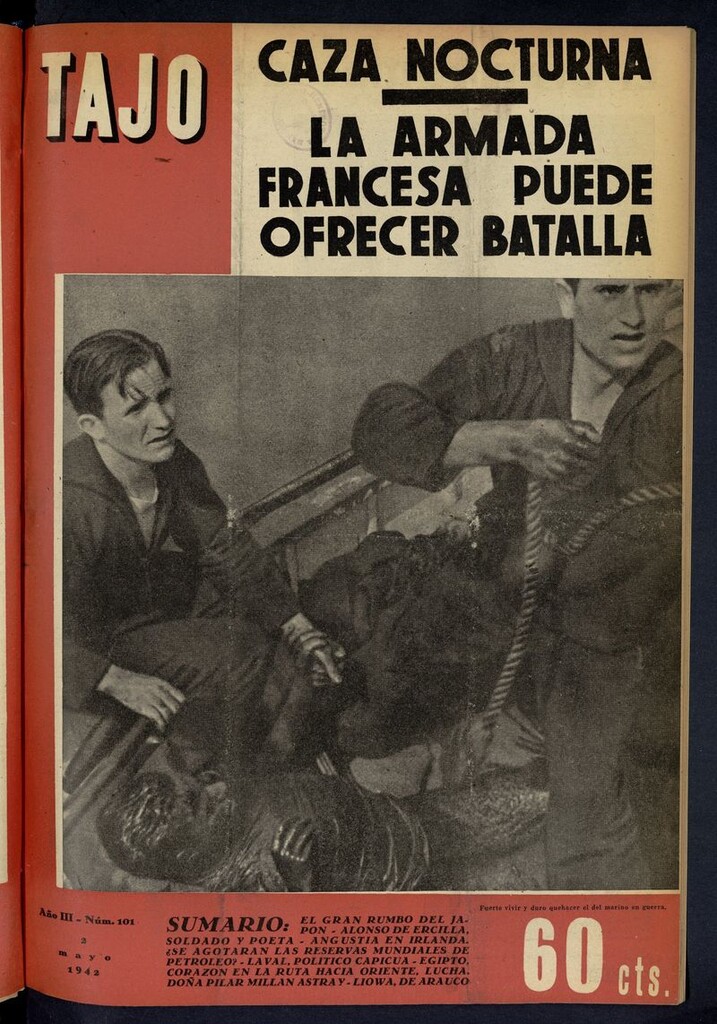 Miniatura de Tajo, 2 de mayo de 1942