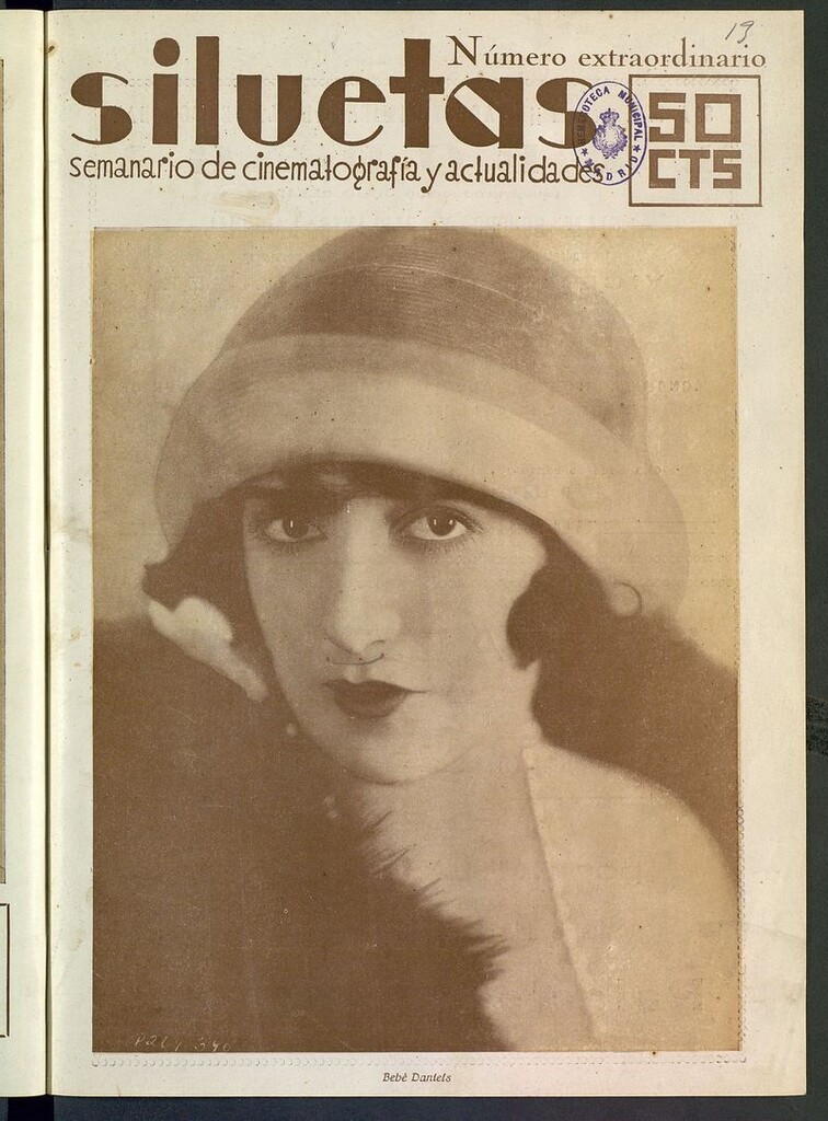 Miniatura de Siluetas: semanario español de cinematografía del 29 de marzo de 1930. Número 13